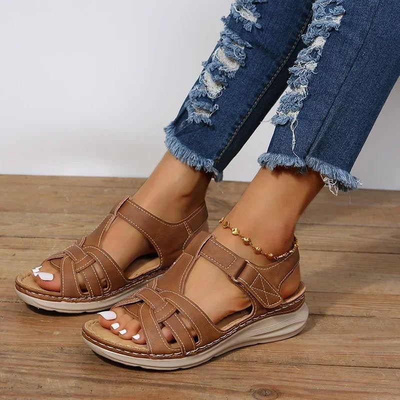 Lore - Orthopädische Ledersandalen 2