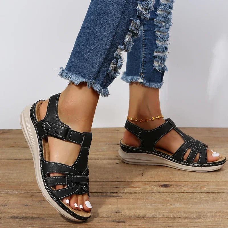 Lore - Orthopädische Ledersandalen 3