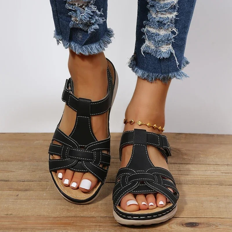 Lore - Orthopädische Ledersandalen 4