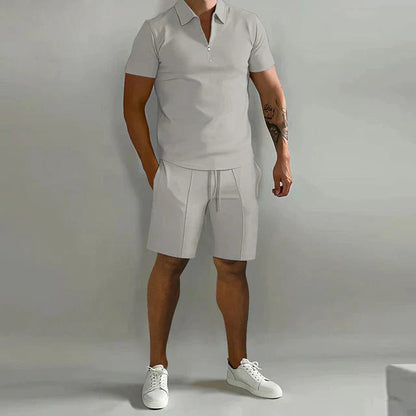 Lorenzo | Zweiteiliges Set - Luxuriöses Polo und Shorts Sommerset für Männer 5
