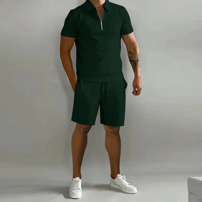 Lorenzo | Zweiteiliges Set - Luxuriöses Polo und Shorts Sommerset für Männer 6