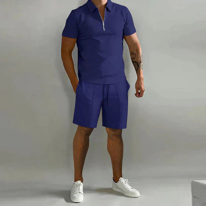 Lorenzo | Zweiteiliges Set - Luxuriöses Polo und Shorts Sommerset für Männer 7