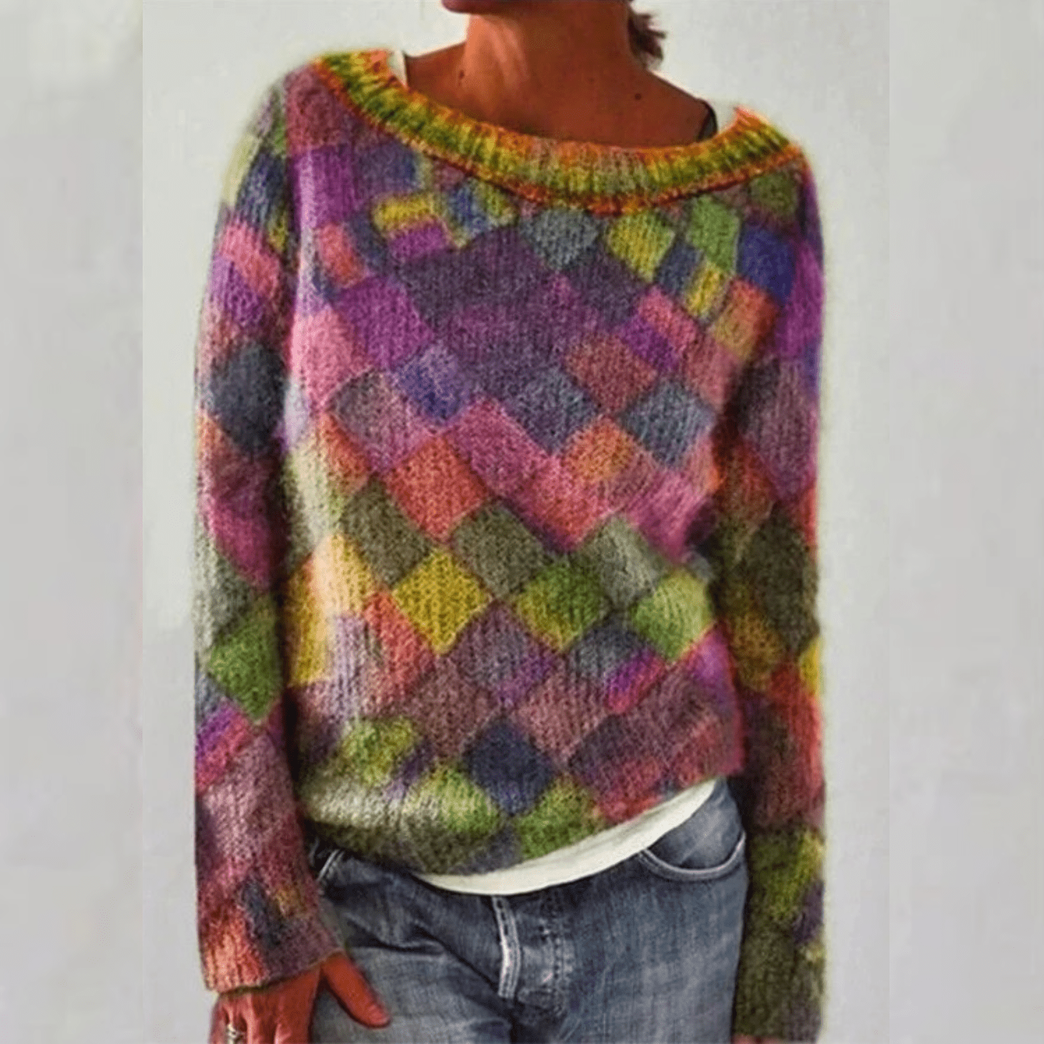 Lucia Comér - Eleganter Strickpullover 0