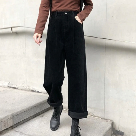 MALIA - Lässige Freizeithose aus Cord 0
