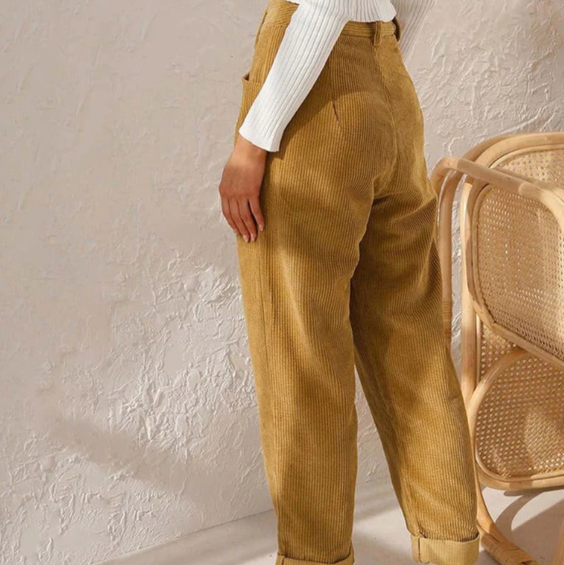 MALIA - Lässige Freizeithose aus Cord 7