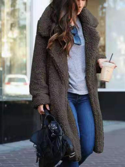 Madelon Versteckt Tasche Teddy Mantel 4