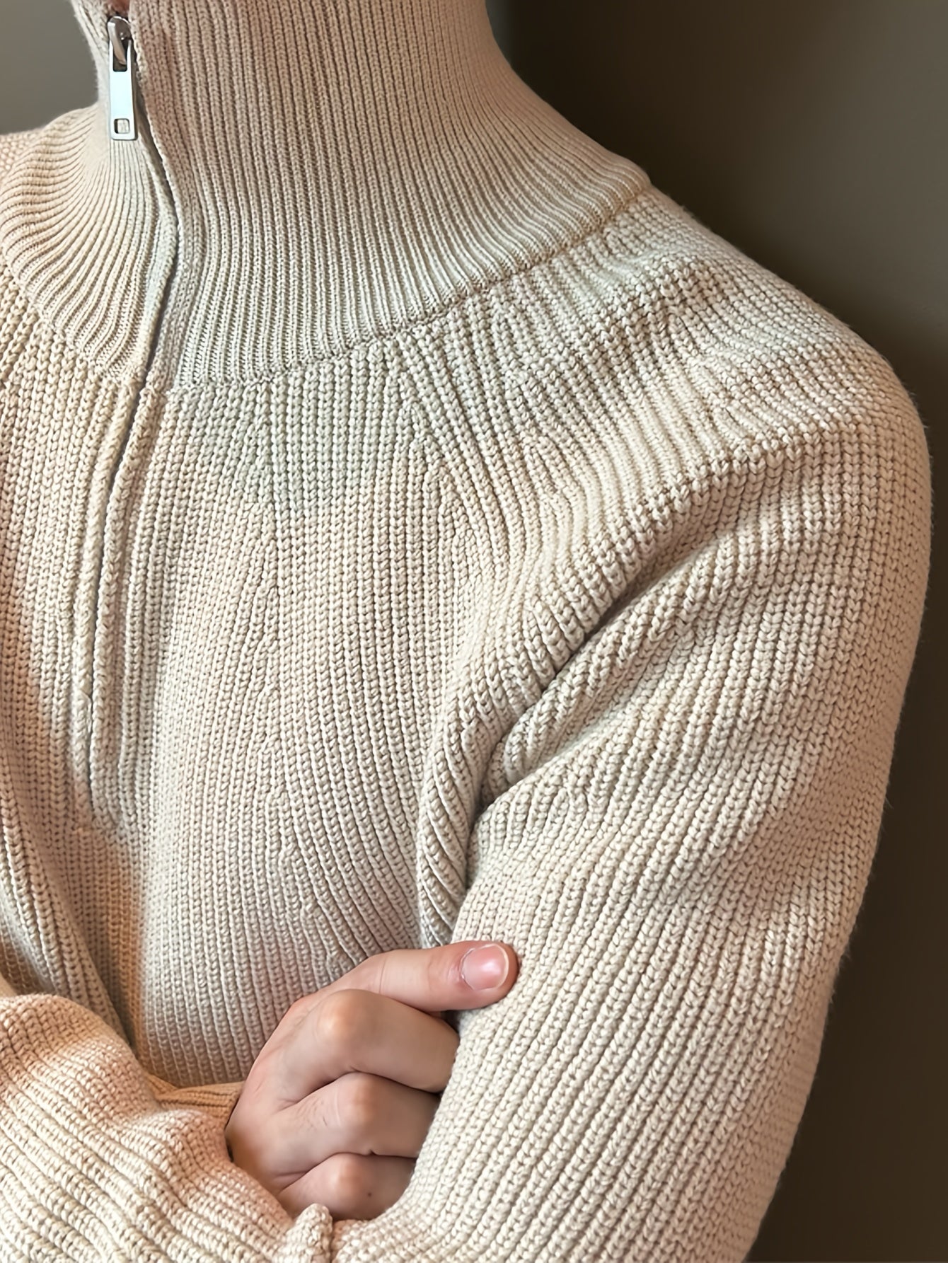 Mauricio - Lässiger Pullover mit Reißverschluss für Männer 7