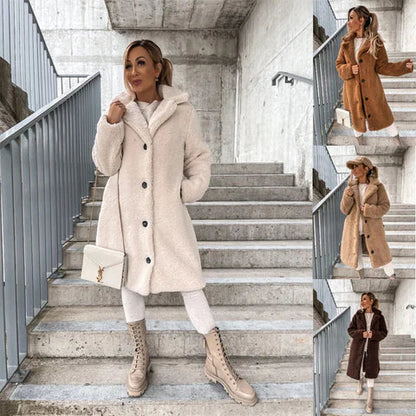Meike Wintermantel aus feiner Wolle 1