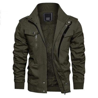 Moderne Trendige Bomberjacke mit Weichem Innenfutter für Herren | Perfekt für Alltag 2