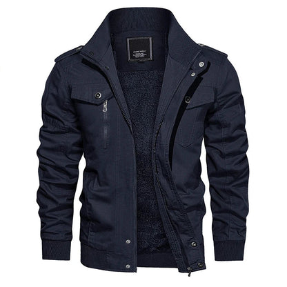 Moderne Trendige Bomberjacke mit Weichem Innenfutter für Herren | Perfekt für Alltag 3