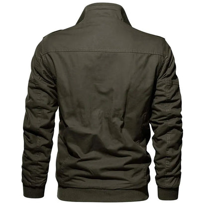 Moderne Trendige Bomberjacke mit Weichem Innenfutter für Herren | Perfekt für Alltag 5