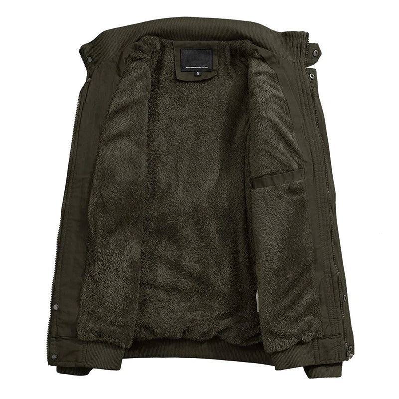 Moderne Trendige Bomberjacke mit Weichem Innenfutter für Herren | Perfekt für Alltag 6