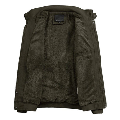 Moderne Trendige Bomberjacke mit Weichem Innenfutter für Herren | Perfekt für Alltag 6