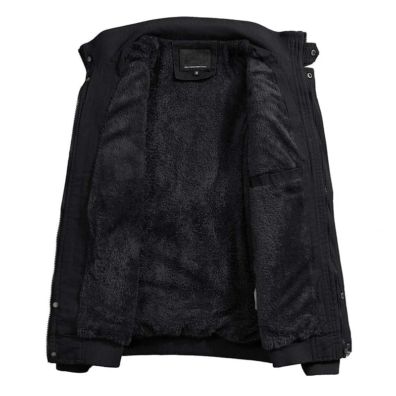 Moderne Trendige Bomberjacke mit Weichem Innenfutter für Herren | Perfekt für Alltag 7