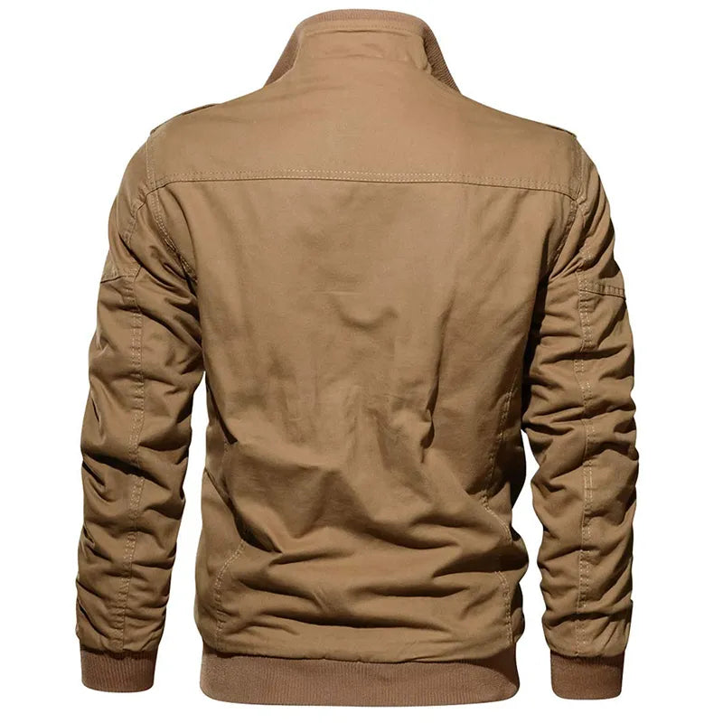Moderne Trendige Bomberjacke mit Weichem Innenfutter für Herren | Perfekt für Alltag 8
