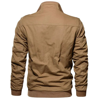 Moderne Trendige Bomberjacke mit Weichem Innenfutter für Herren | Perfekt für Alltag 8
