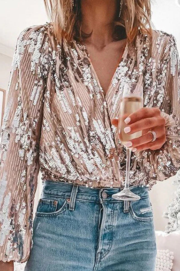 Mona - Bluse - Elegant - Luxuriöses Material - Ideal für Party für Damen 1