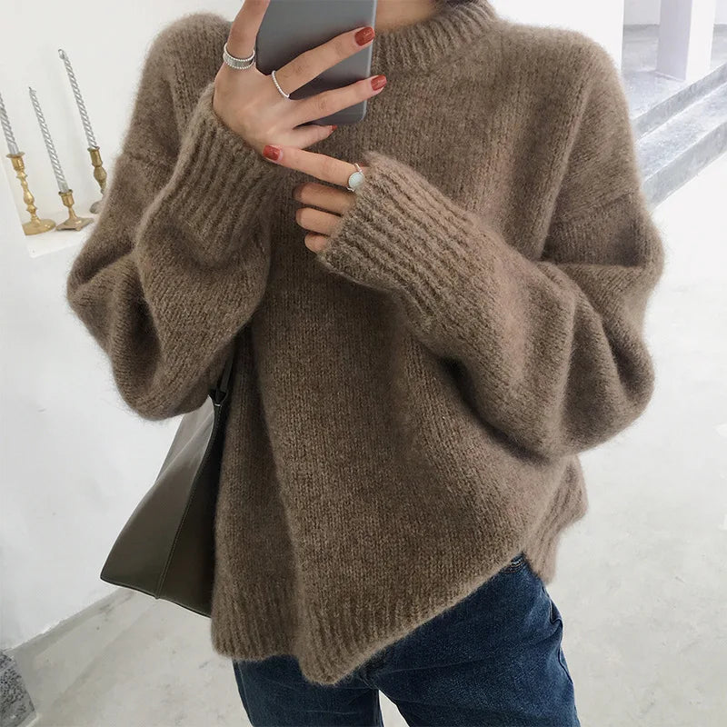Monalisa | Modischer langärmeliger Pullover 0