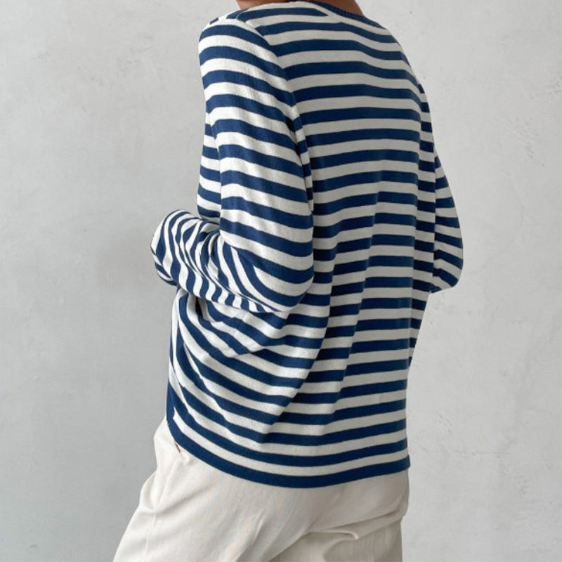 NachSommer's  Gestreiftes Langarmshirt 6