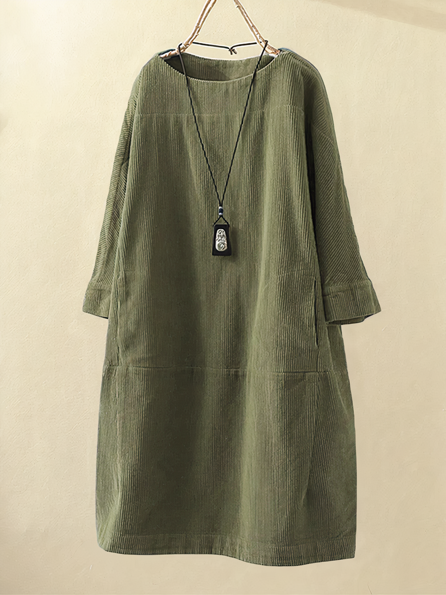 Nancy - A Linien Kordkleid 4