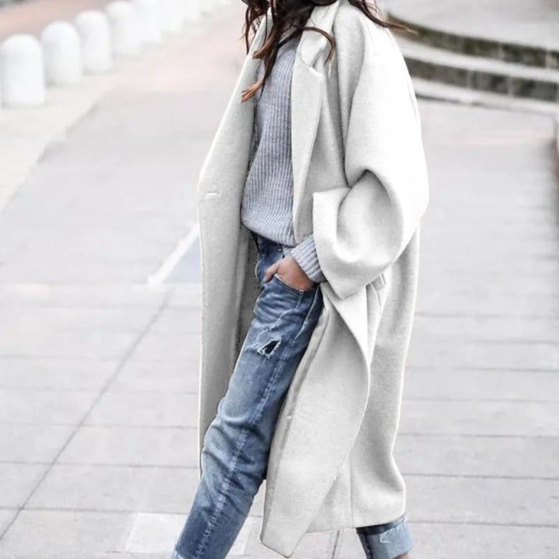 Norali | Langer Wollmantel 4