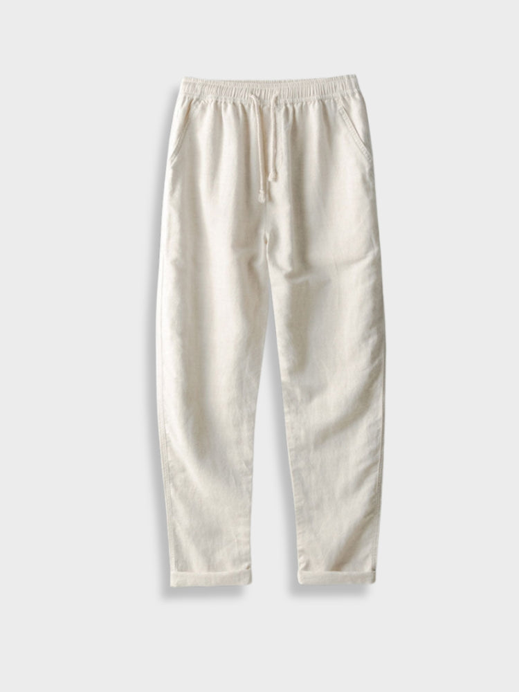 Old Money - Leinen Hose 0
