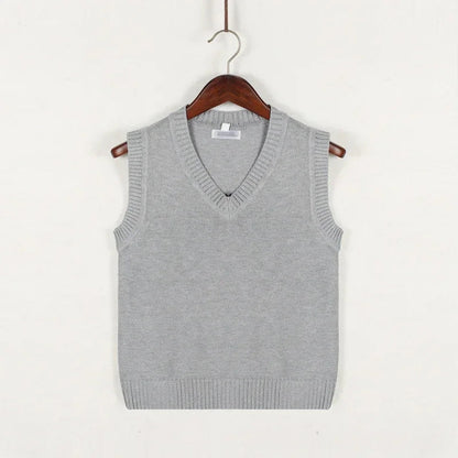 Old Money Style V Ausschnitt Retro Pullover Weste für Herren 8