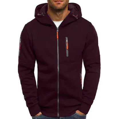 Oliver - stilvolle tech fleece jacke für herren 3