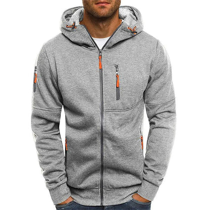 Oliver - stilvolle tech fleece jacke für herren 4