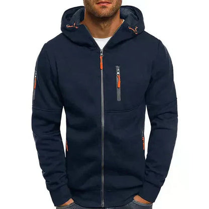 Oliver - stilvolle tech fleece jacke für herren 5