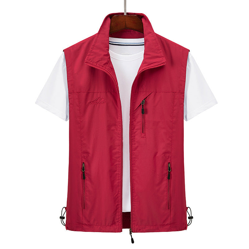Oliver – leichte ärmellose jacke für herren 6