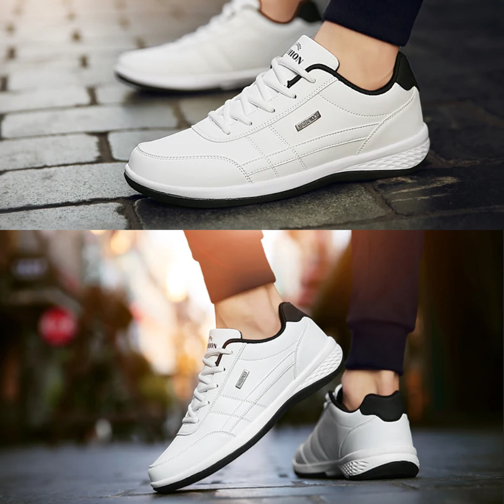 Orthopädische Komfortschuhe aus Leder 4