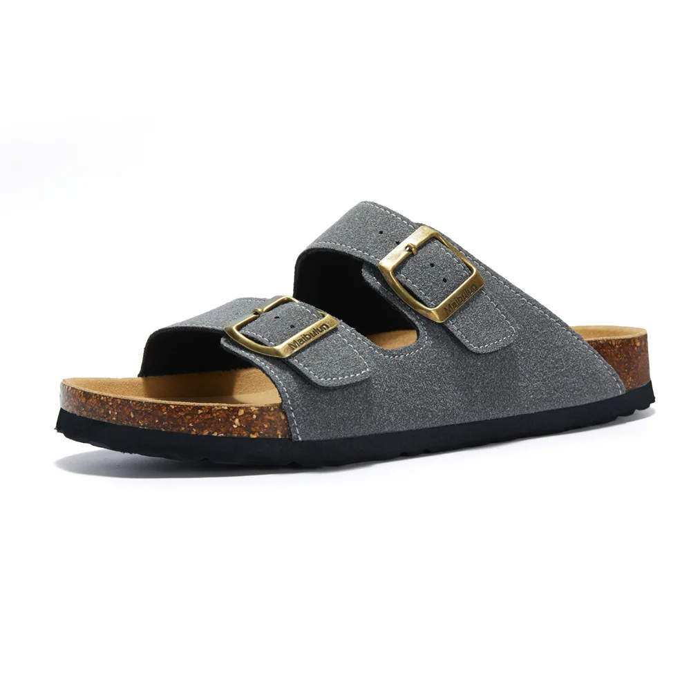 Orthopädische Sandalen mit Korkfußbett 8