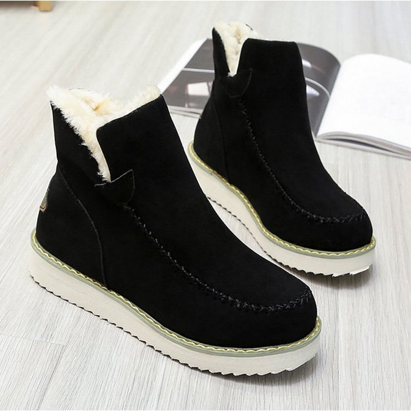 Orthopädische Schuhe mit Fell 3