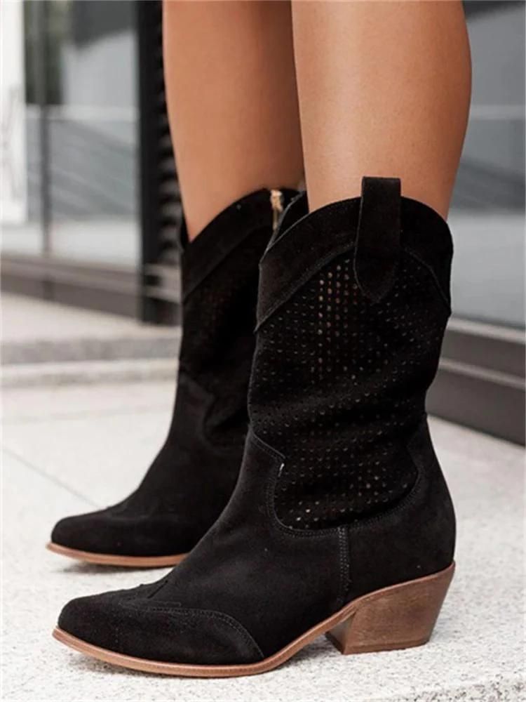 Pam - Atmungsaktive Cowboystiefel für Damen 0