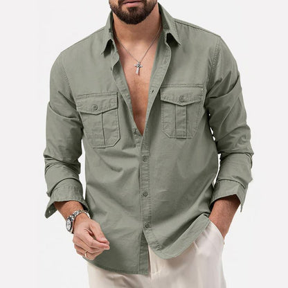 Paul - Herren Cargo-Hemd 10