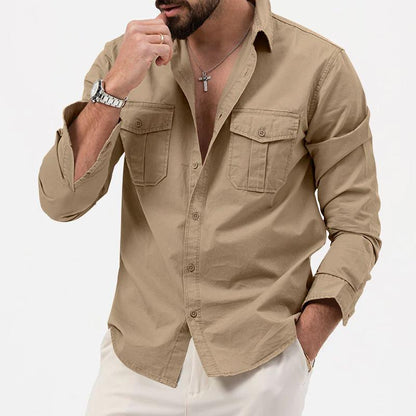 Paul - Herren Cargo-Hemd 3