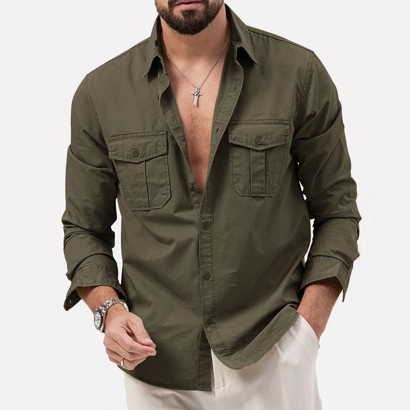 Paul - Herren Cargo-Hemd 4