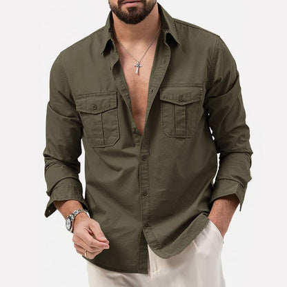 Paul - Herren Cargo-Hemd 4