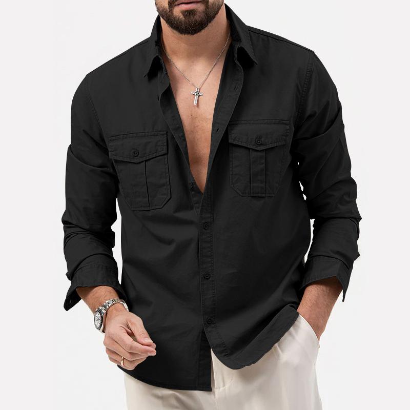 Paul - Herren Cargo-Hemd 7
