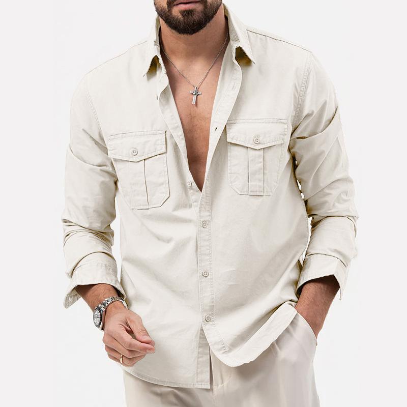 Paul - Herren Cargo-Hemd 9