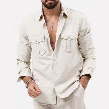Paul - Herren Cargo-Hemd 9