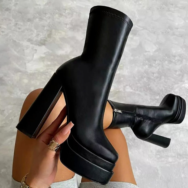 Plateau Stiefeletten 2