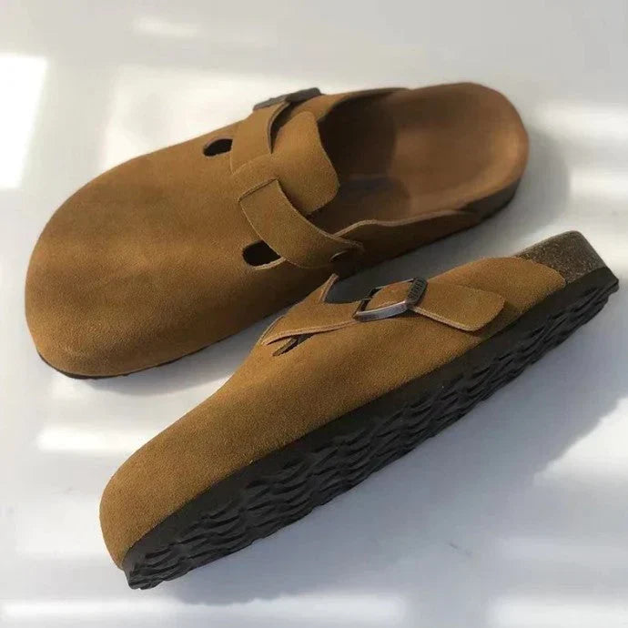 Premium unisex leder boston sandalen: stil und qualität in einem 0