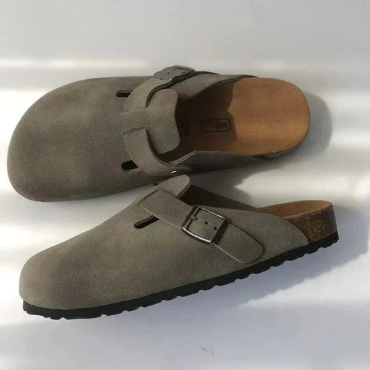 Premium unisex leder boston sandalen: stil und qualität in einem 1
