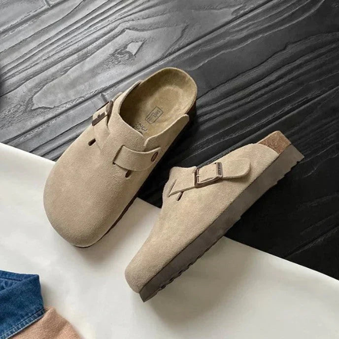 Premium unisex leder boston sandalen: stil und qualität in einem 2