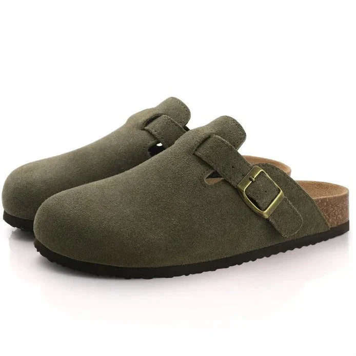 Premium unisex leder boston sandalen: stil und qualität in einem 4