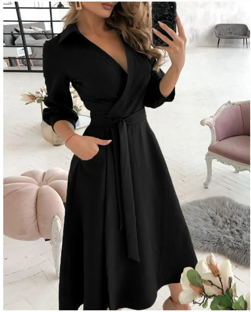 Prisca - Kleid - Elegant - Vielseitigs Design - Alltagstauglich für Damen 0
