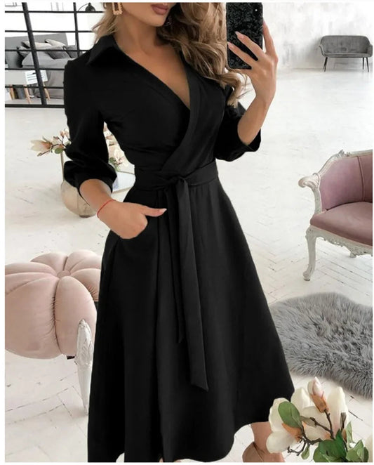 Prisca - Kleid - Elegant - Vielseitigs Design - Alltagstauglich für Damen 0