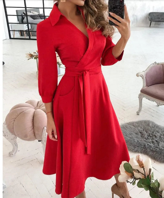 Prisca - Kleid - Elegant - Vielseitigs Design - Alltagstauglich für Damen 1